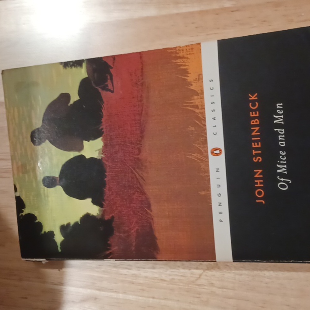 OF MICE AND MEN BY JOHN STEINBECK CHAPTER BOOK